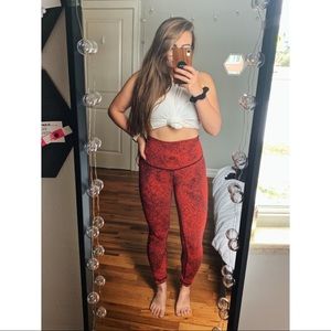 Soul Cycle + Lululemon Wunderunder Leggings